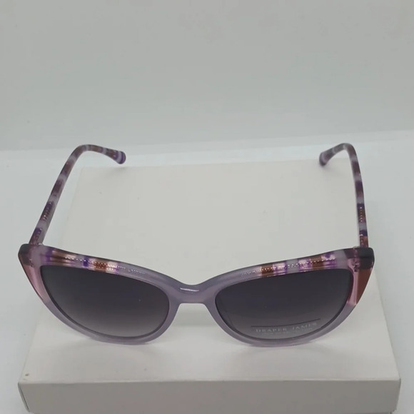 NWT WOMEN\'S DRAPER JAMES SUNGLASSES DJ7045 LILAC STRIPE main image 4